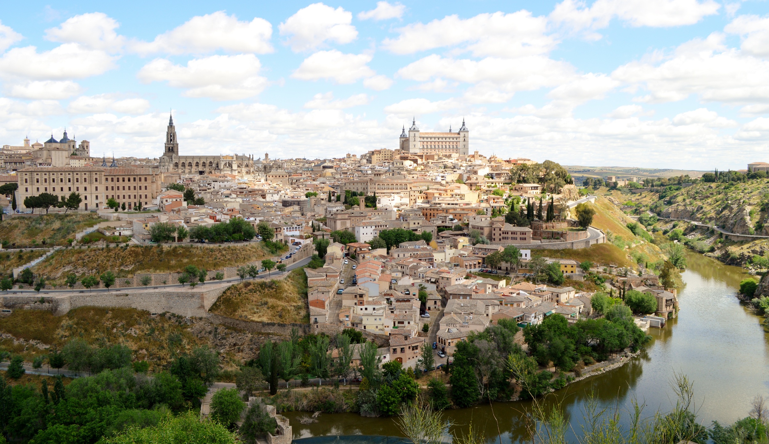 Vista de Toledo al atardecer